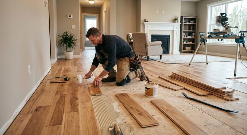 Engineered Wood Installation in Falls Church, VA