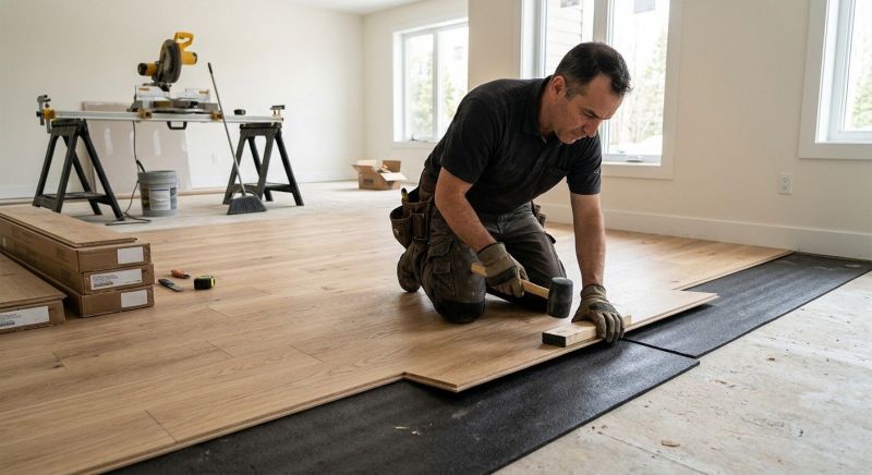 Engineered Wood Installation in Falls Church, VA