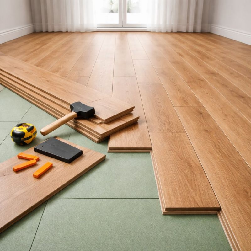 Laminate Floor Installation in Laurel, MD