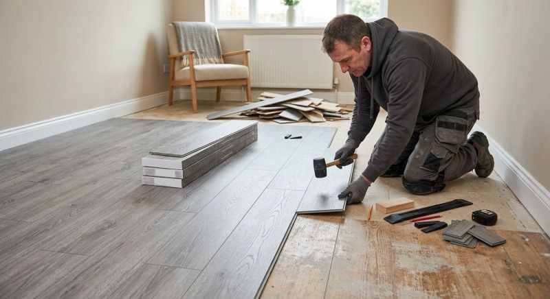 Laminate Floor Replacement in Arlington County, VA