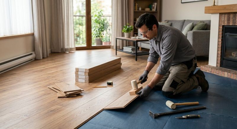 Laminate Floor Replacement in Ashton, MD