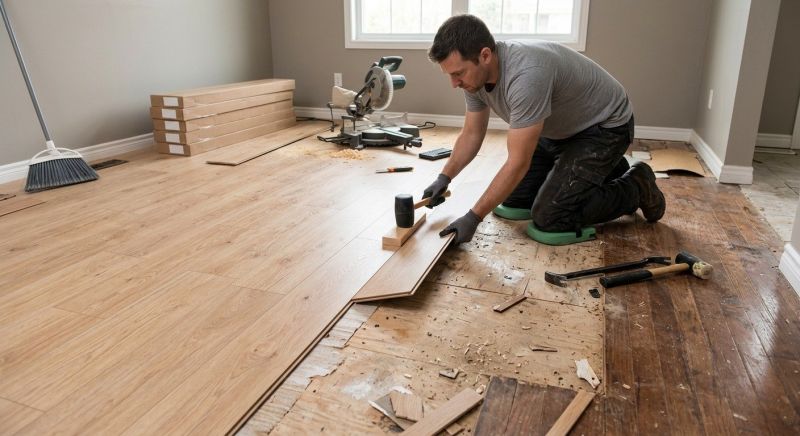 Laminate Floor Replacement in Olney, MD