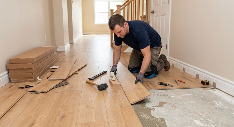 Laminate Floor Replacement in Reston, VA