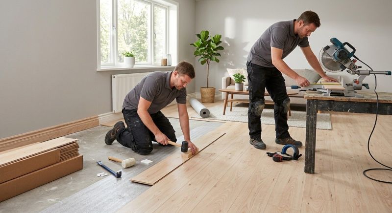 Laminate Wood Installation in Falls Church, VA