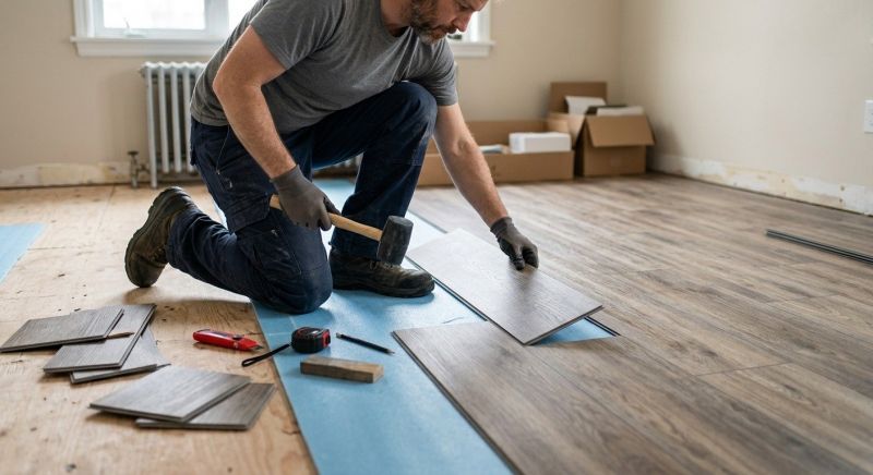 Linoleum Floor Installation in Ashton, MD
