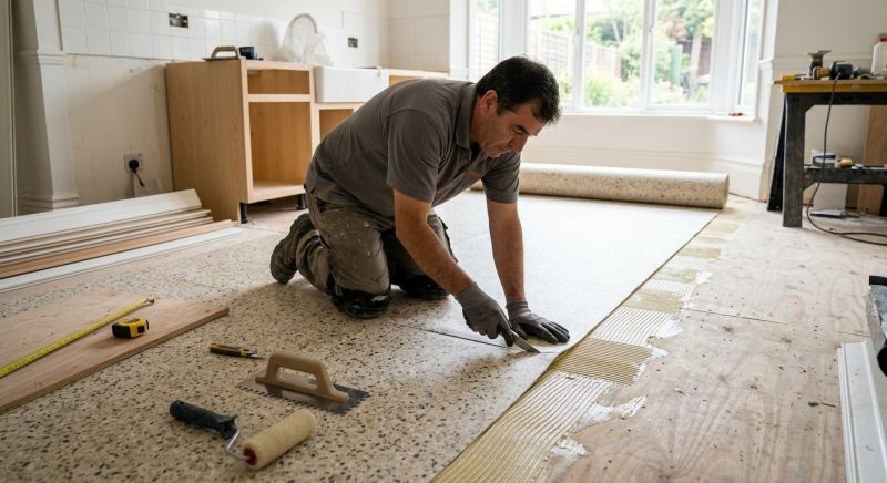 Linoleum Floor Installation in Fort Washington, MD