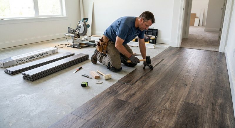 Linoleum Floor Installation in Falls Church, VA