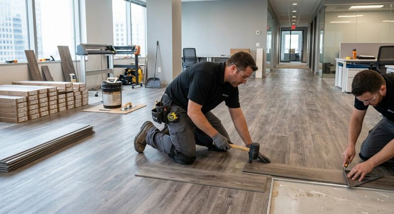 Linoleum Floor Installation in Montgomery County, MD