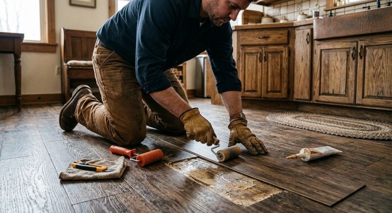 Linoleum Floor Installation in Olney, MD