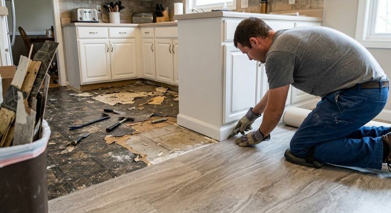 Linoleum Floor Installation in Springfield, VA