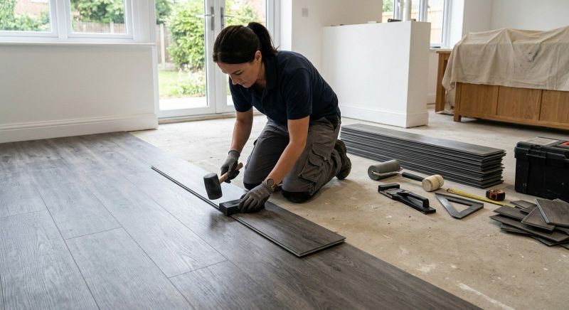 Luxury Vinyl Tile Installation in Ashburn, VA