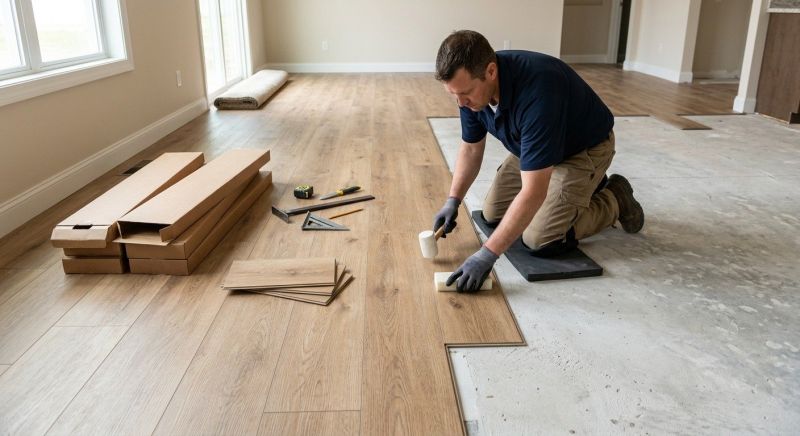 Luxury Vinyl Tile Installation in Suitland, MD