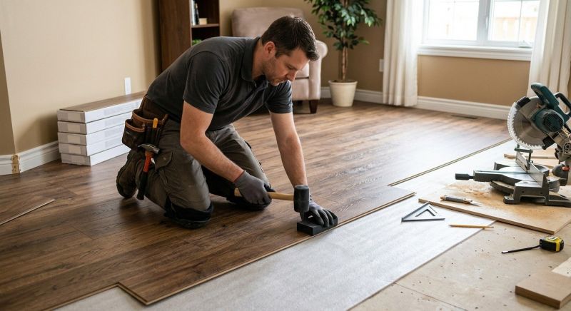 Plank Laminate Installation in Falls Church, VA