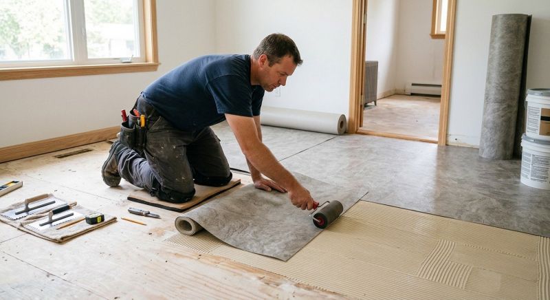 Sheet Flooring Installation in Vienna, VA