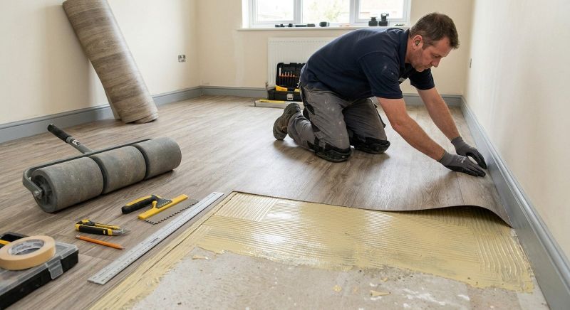 Sheet Linoleum Installation in Mc Lean, VA