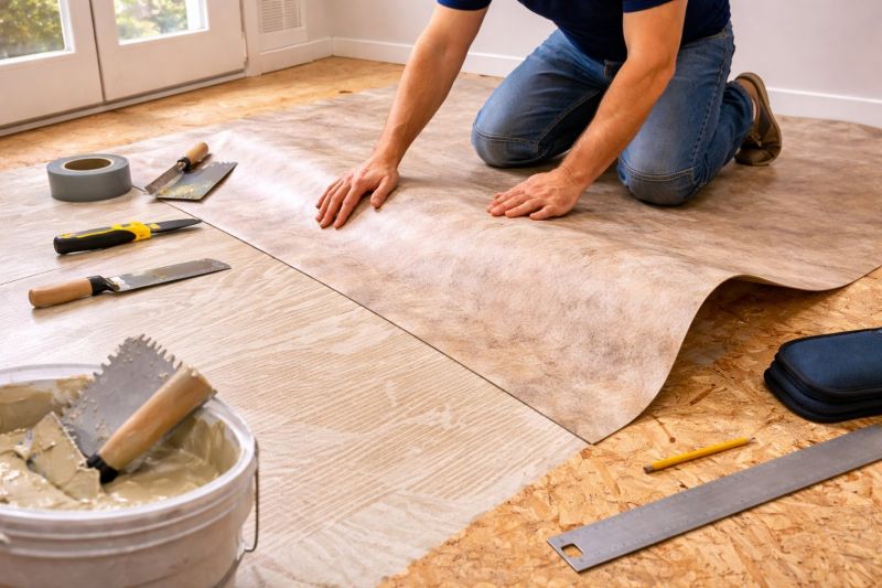Sheet Vinyl Installation in Great Falls, VA