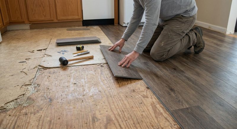 Vinyl Flooring Installation in Alexandria, VA