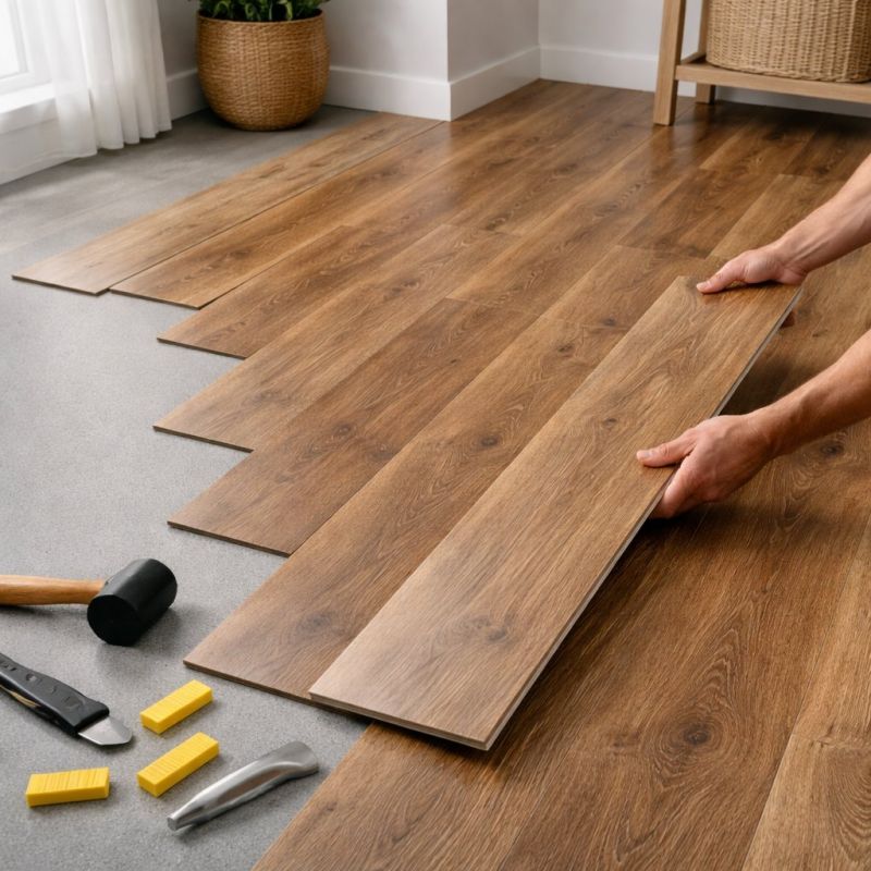 Vinyl Plank Floor Installation in Falls Church, VA